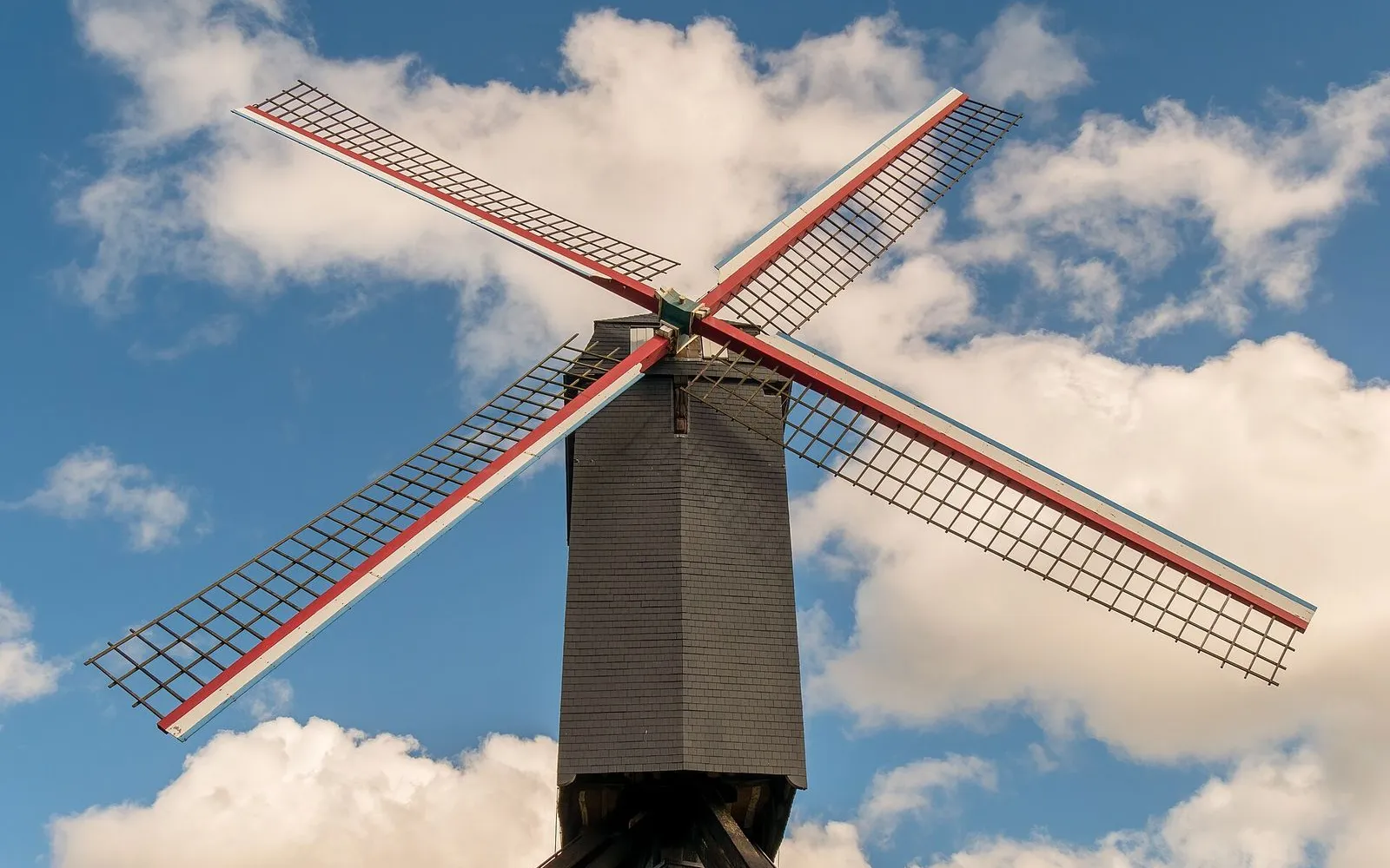 Sint-Anna, the Jerusalem Chapel and the windmills