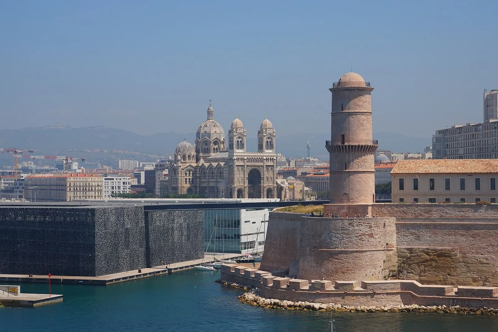 MuCEM and the Joliette Waterfront