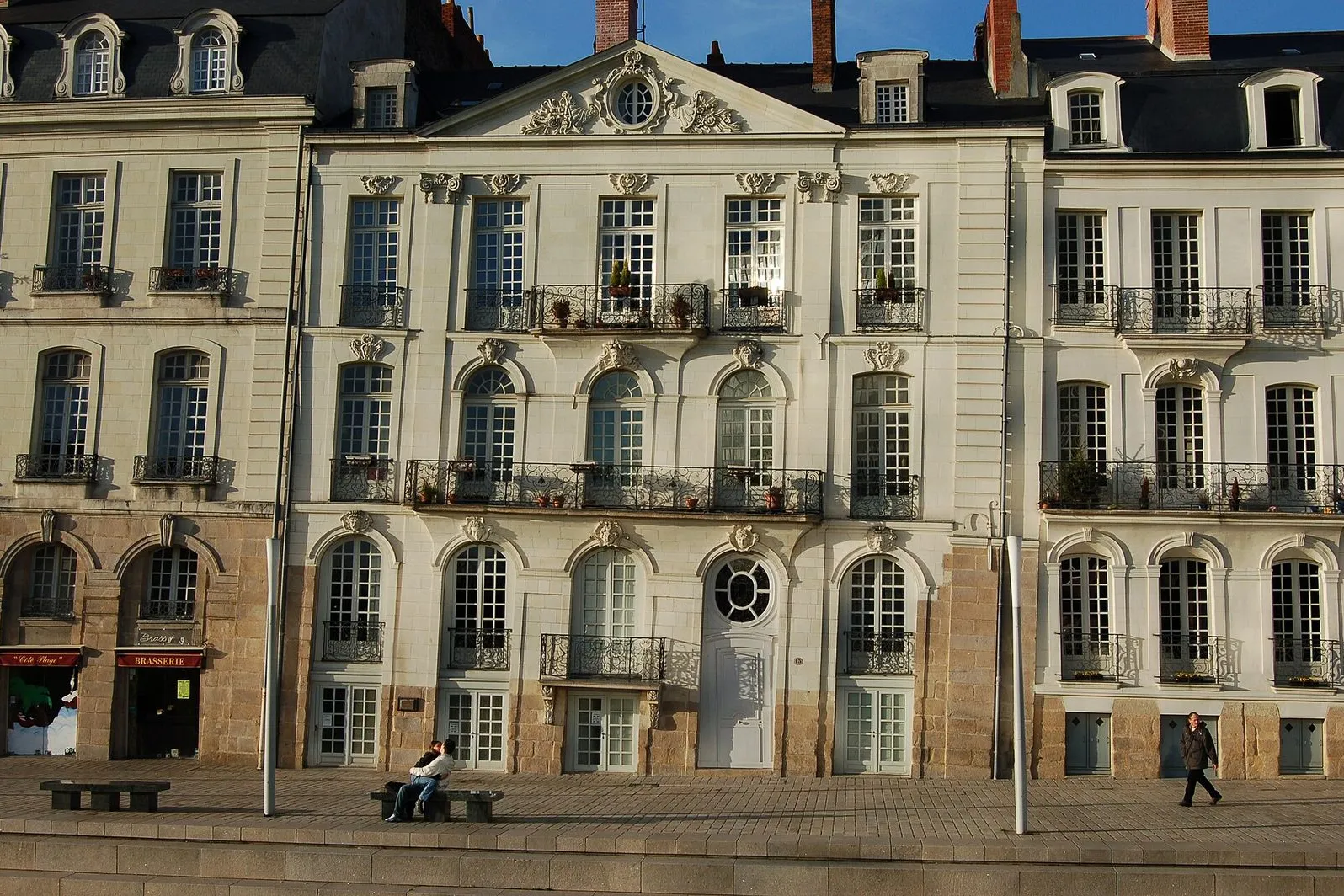 L'île bâtie par le négoce