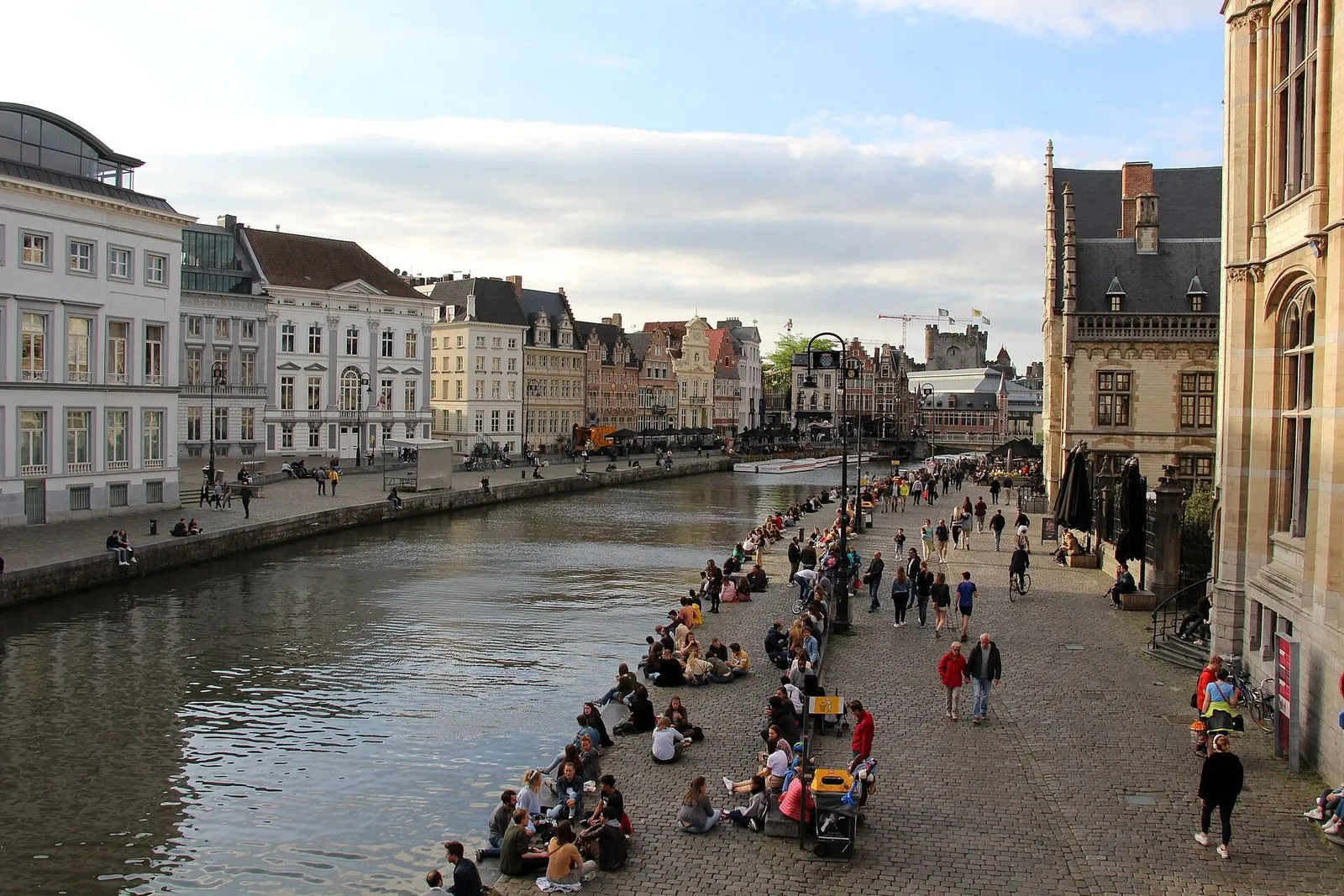 Three Towers and the Leie Quays
