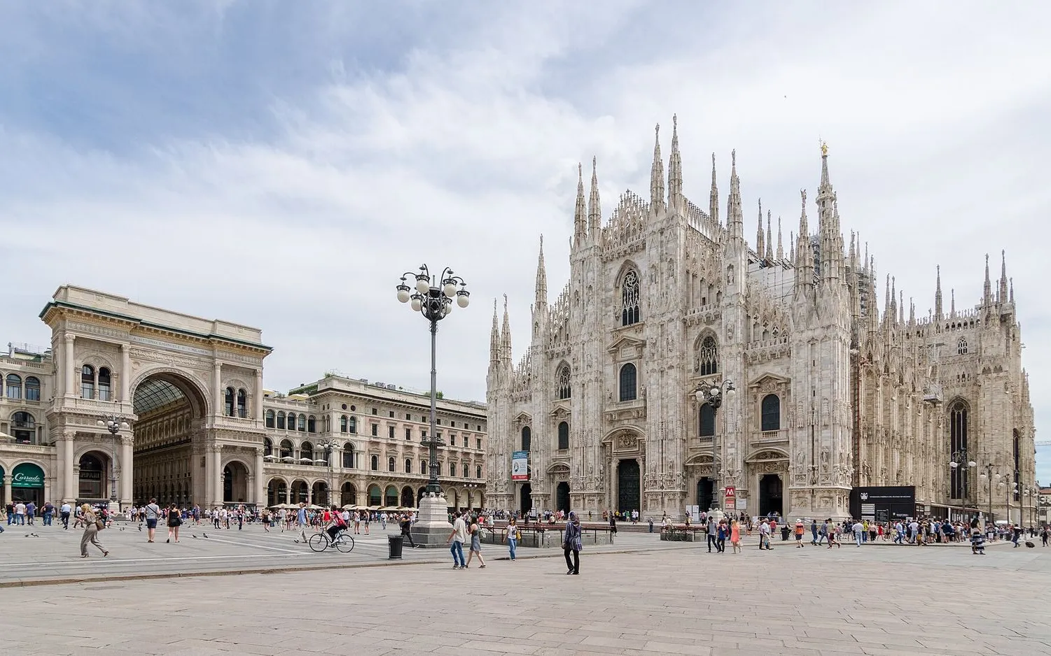 Milan's Historic Core in Six Centuries