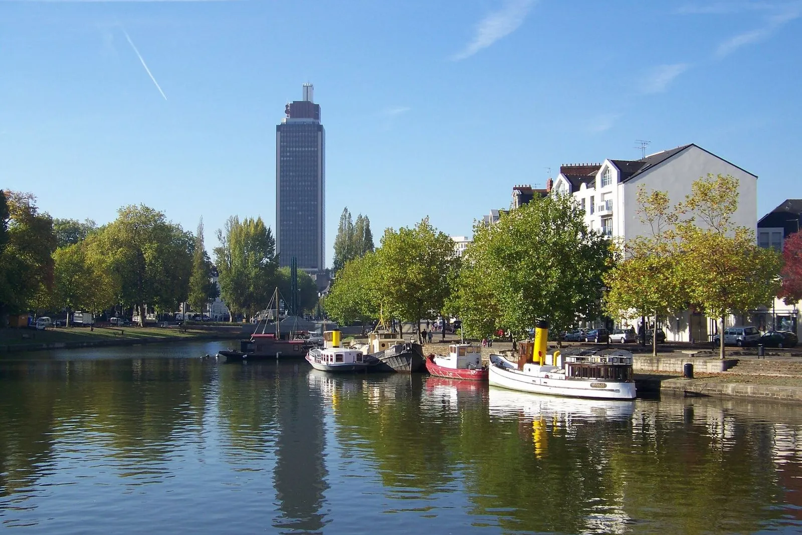 Un matin nantais au bord de l'Erdre