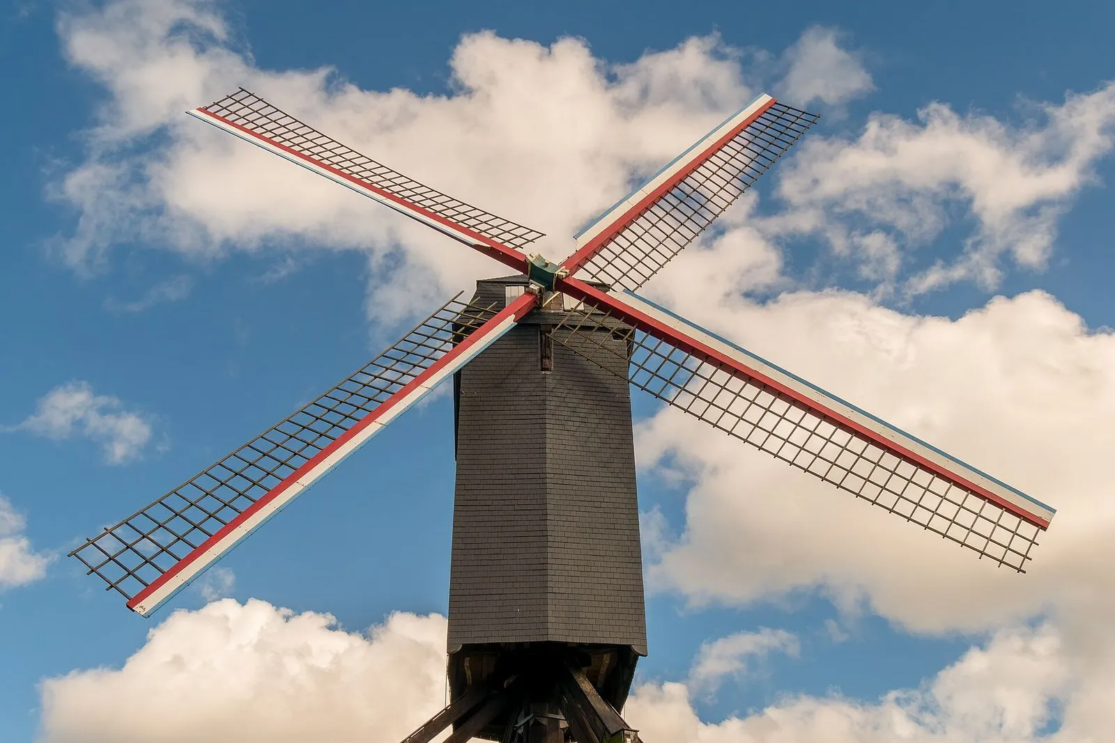 Sint-Anna, the Jerusalem Chapel and the windmills