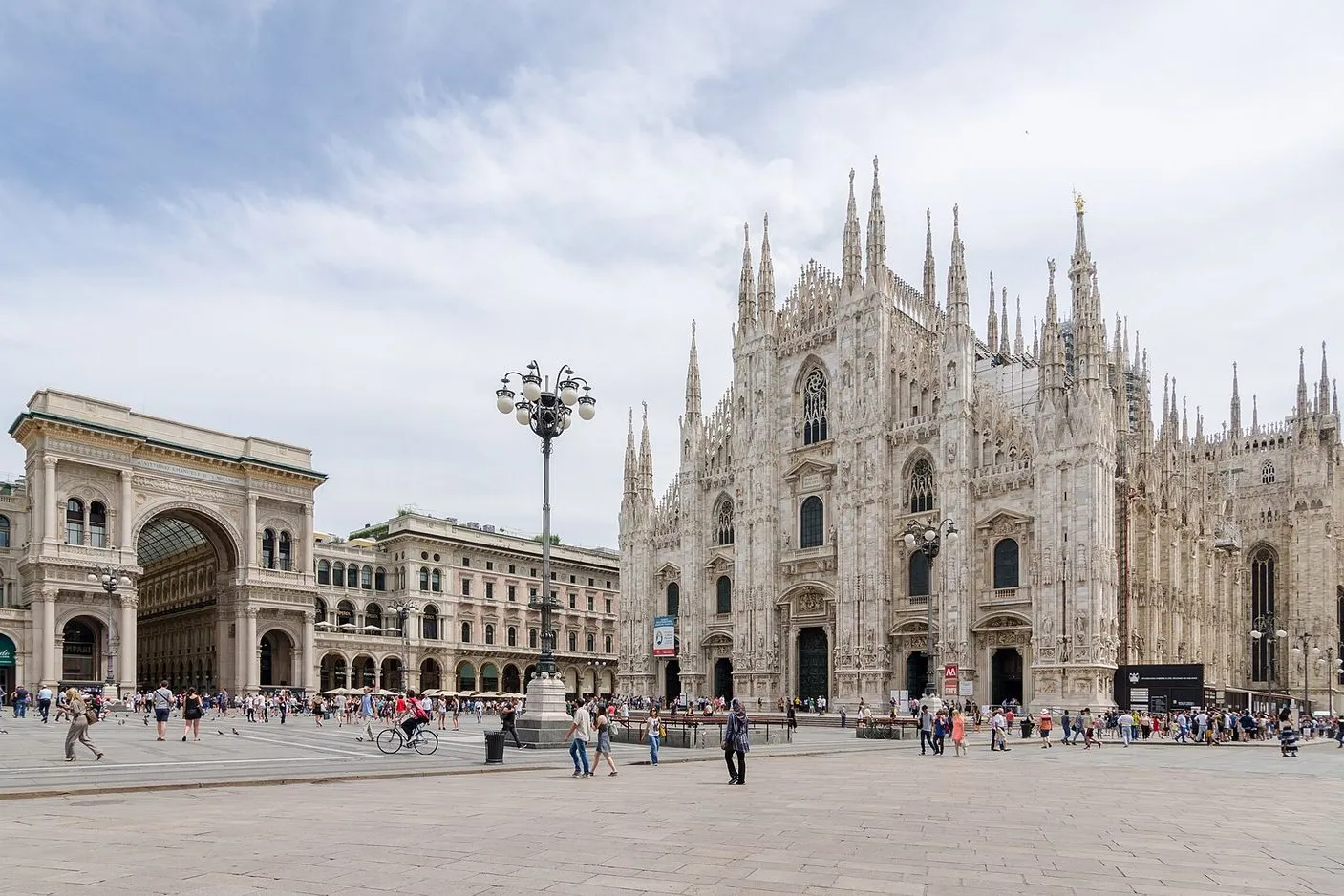 Milan's Historic Core in Six Centuries