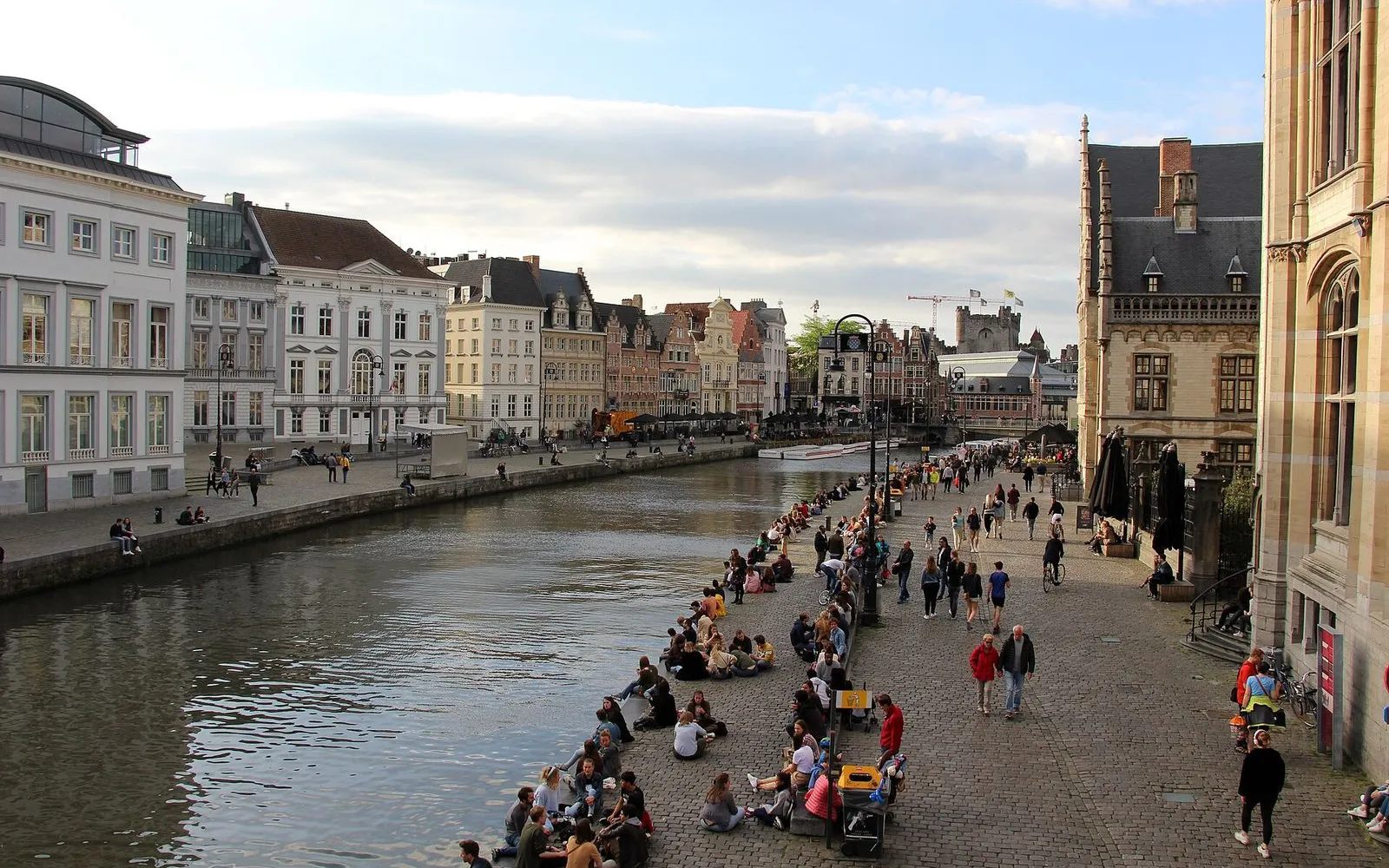 Three Towers and the Leie Quays