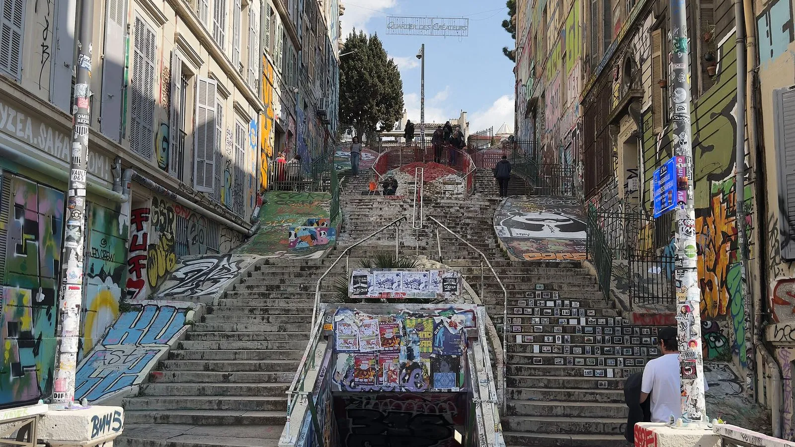 Escaliers du Cours Julien