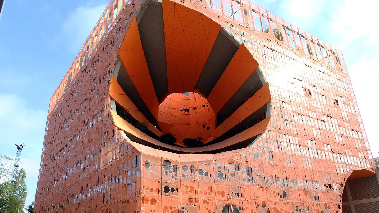 Orange and Green Cubes