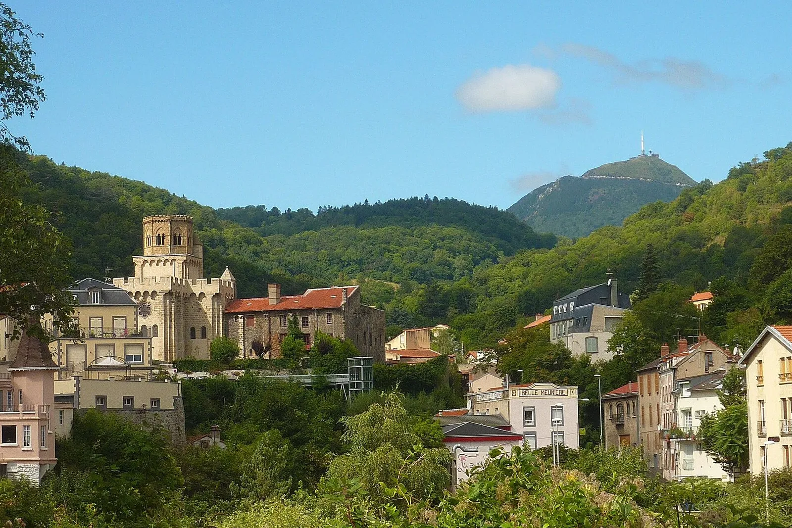 Royat, la vallée de l'eau et de la lave