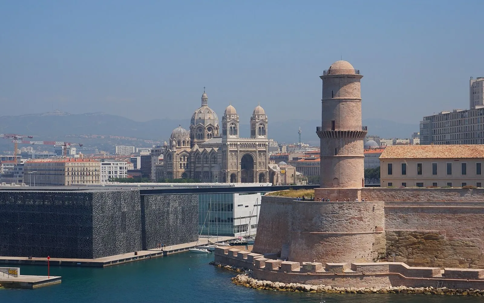 MuCEM and the Joliette Waterfront